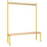 Single-sided Island Seating Yellow 1500mm