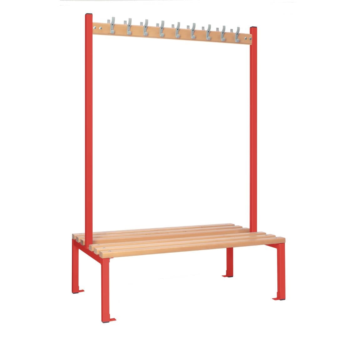 Double-sided Island Seating Red 1200mm