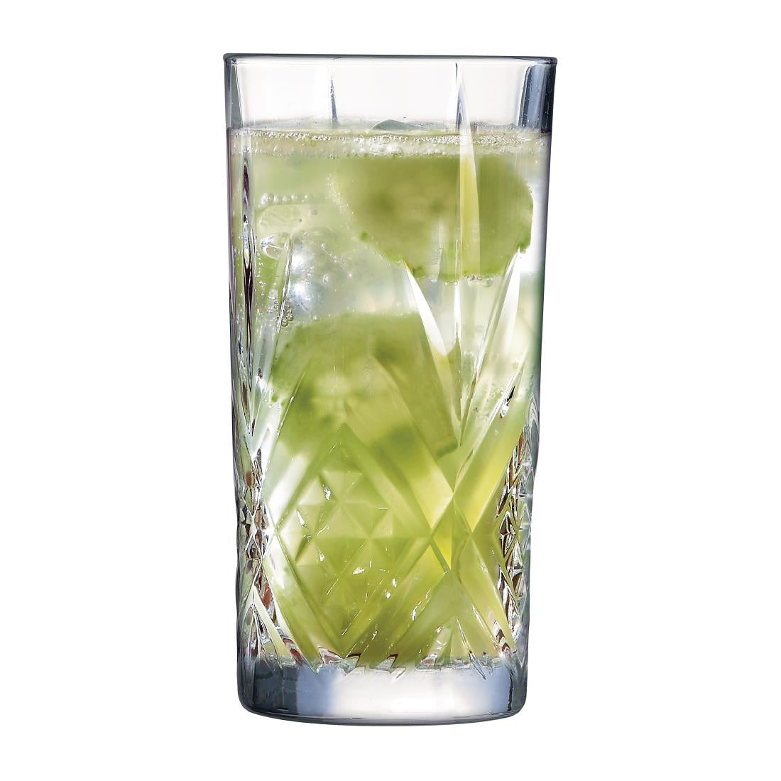 Arcoroc Broadway Hi Ball Glasses 280ml (24 Pack)