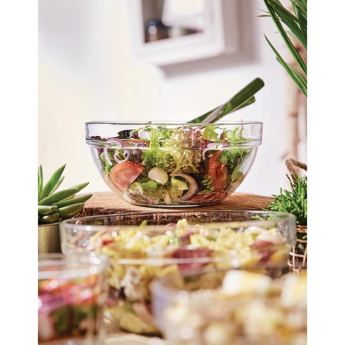 Luminarc Empilable Mixing/Salad Bowls 200mm (6 Pack)