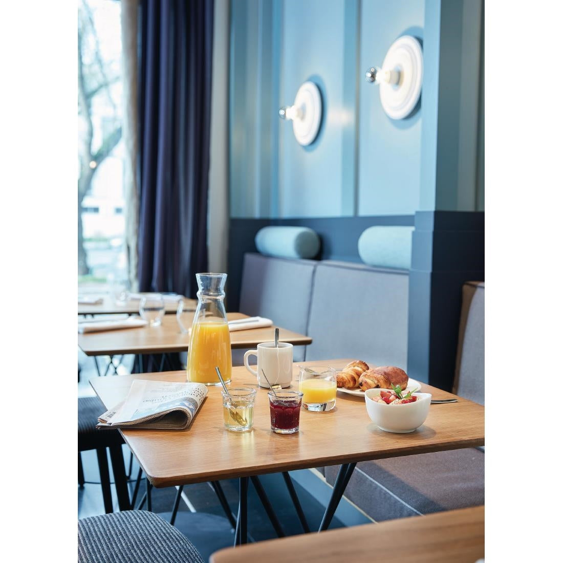 Arcoroc Fluid Carafes 1Ltr (6 Pack)