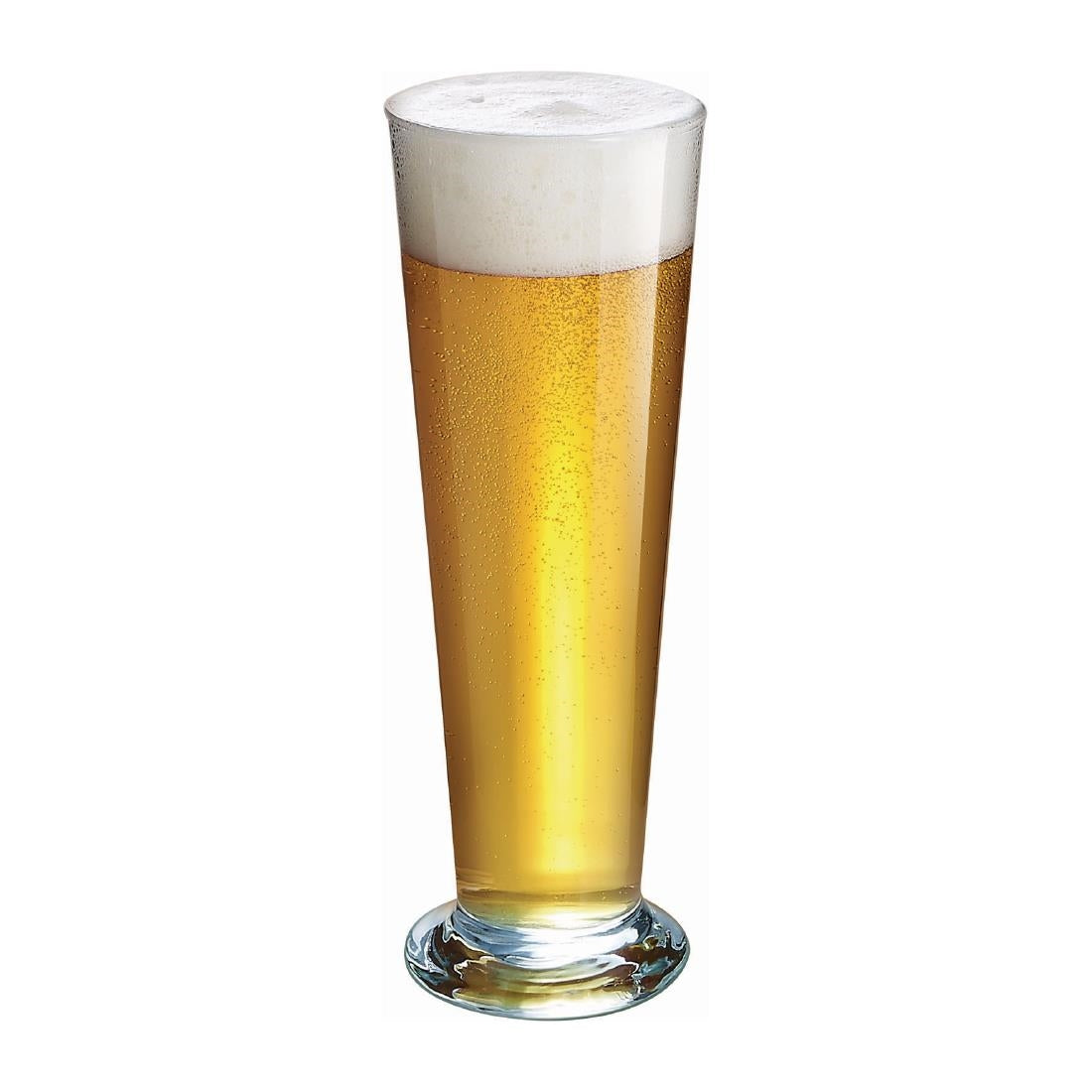 Arcoroc Linz Pilsner Beer Glasses 390ml (24 Pack)
