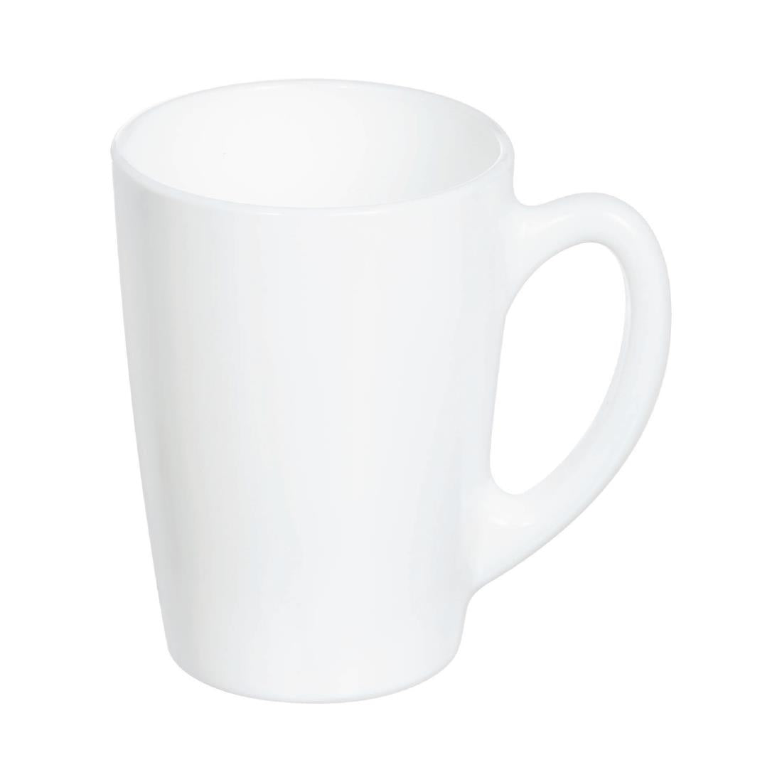 Luminarc New Morning Mugs White 320ml (6 Pack)