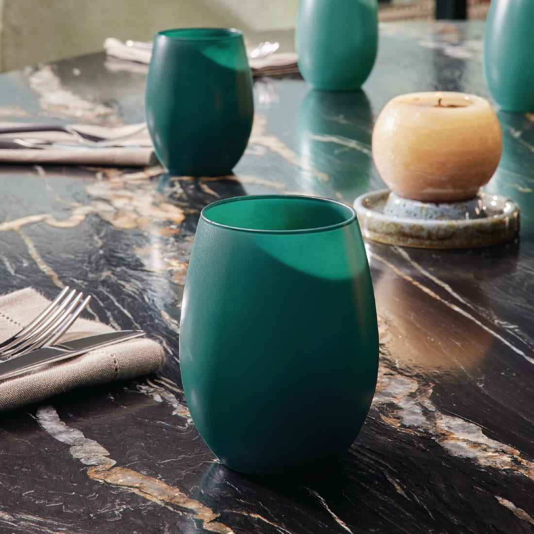 Chef & Sommelier Primary Emerald Tumblers 360ml (24 Pack)