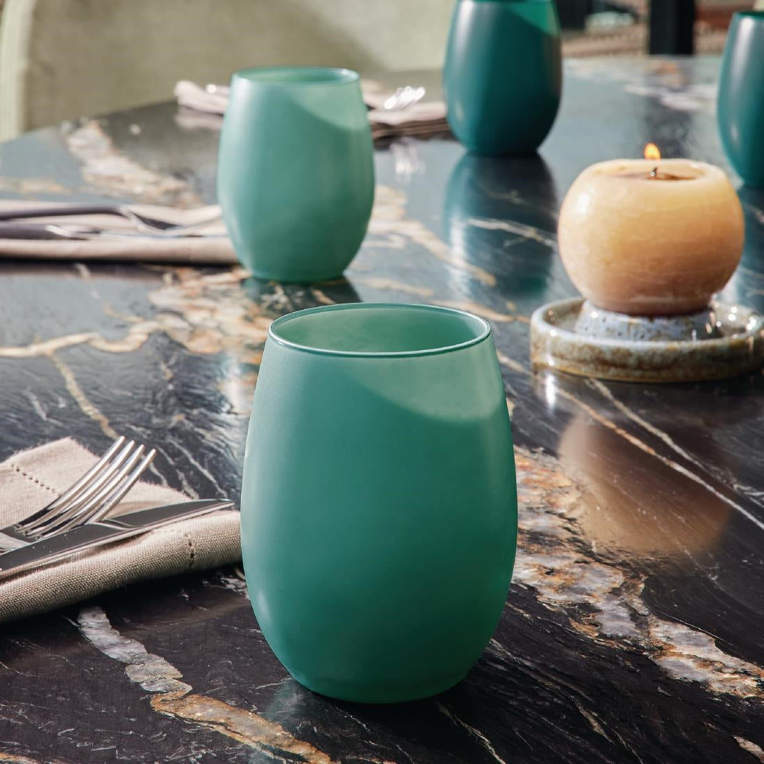 Chef & Sommelier Primary Jade Tumblers 360ml (24 Pack)