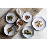 Olympia Raw Recycled Clay Coupe Plates Natural 260mm (6 Pack)