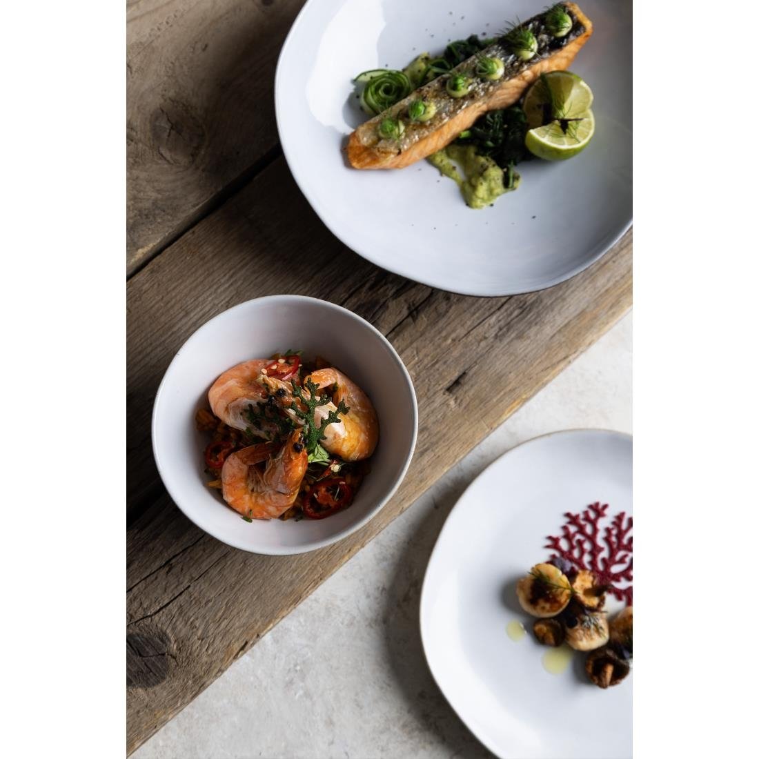 Olympia Raw Recycled Clay Deep Bowls Natural 140mm (6 Pack)