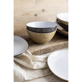 Olympia Raw Recycled Clay Deep Bowls Natural 140mm (6 Pack)