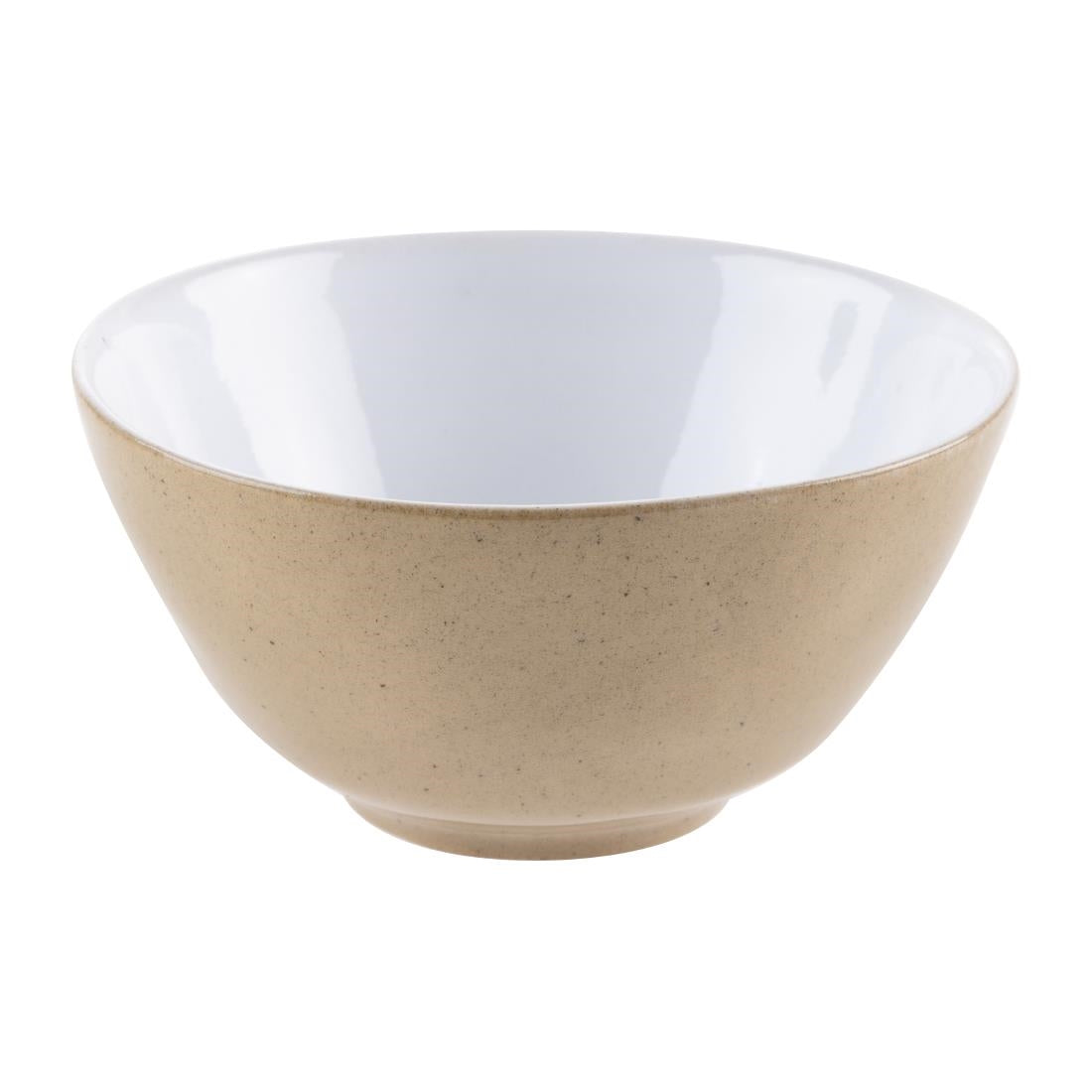 Olympia Raw Recycled Clay Deep Bowls Natural 140mm (6 Pack)