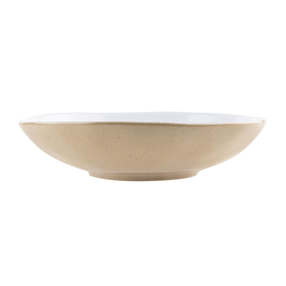Olympia Raw Recycled Clay Coupe Bowls Natural 230mm (6 Pack)