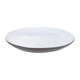 Olympia Raw Recycled Clay Coupe Plates Charcoal 260mm (6 Pack)