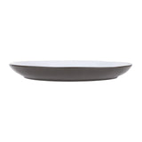 Olympia Raw Recycled Clay Coupe Plates Charcoal 260mm (6 Pack)