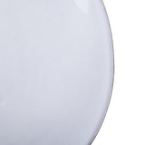 Olympia Raw Recycled Clay Coupe Plates Charcoal 260mm (6 Pack)