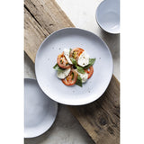 Olympia Raw Recycled Clay Coupe Plates Charcoal 260mm (6 Pack)