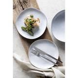 Olympia Raw Recycled Clay Coupe Plates Charcoal 220mm (6 Pack)