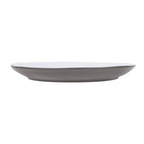 Olympia Raw Recycled Clay Coupe Plates Charcoal 220mm (6 Pack)