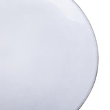 Olympia Raw Recycled Clay Coupe Plates Charcoal 220mm (6 Pack)