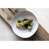 Olympia Raw Recycled Clay Coupe Bowls Charcoal 230mm (6 Pack)