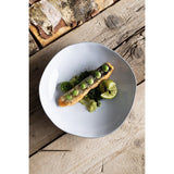 Olympia Raw Recycled Clay Coupe Bowls Charcoal 230mm (6 Pack)