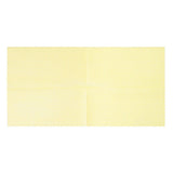 Jantex Non-Woven Cloths Yellow (50 Pack)