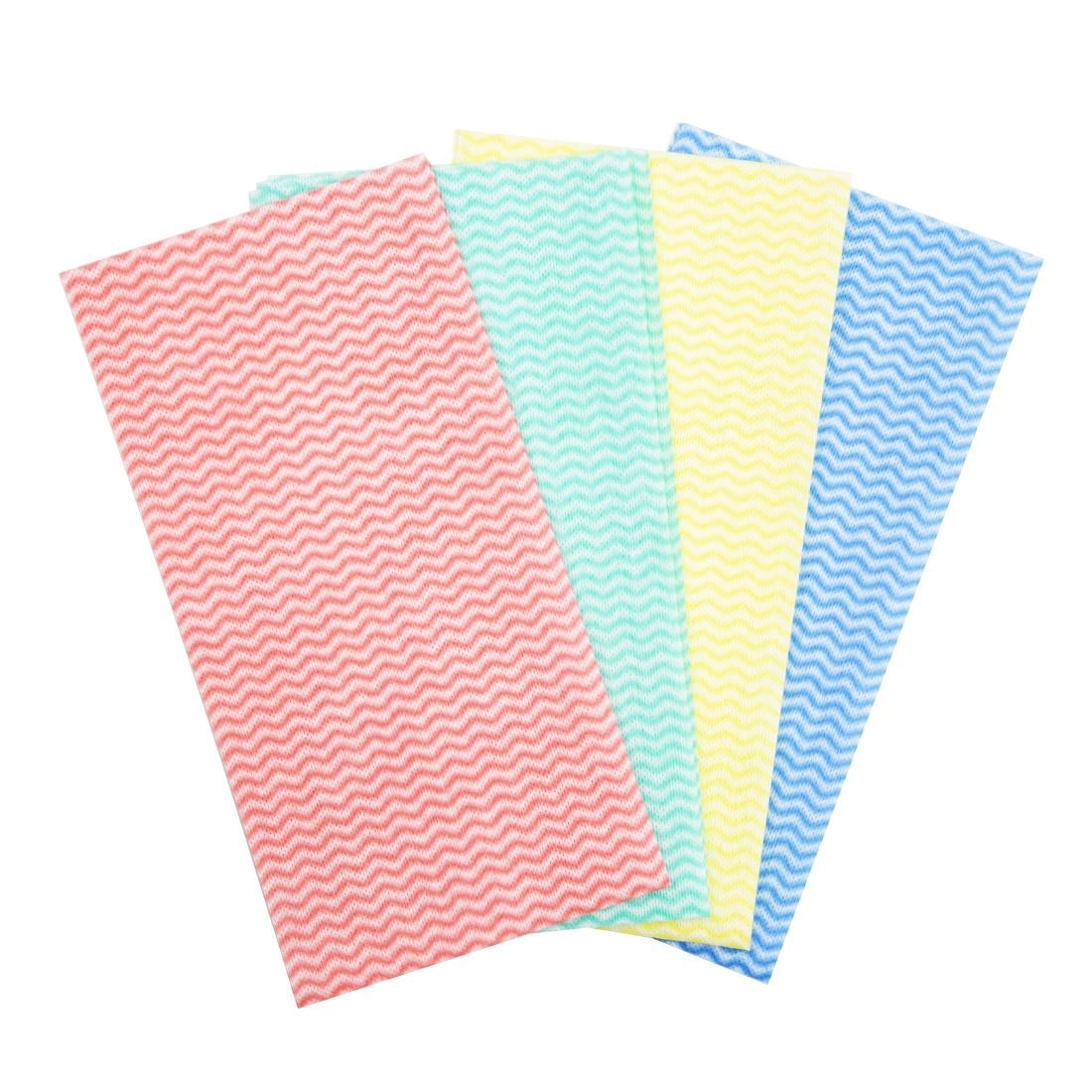 Jantex Non-Woven Cloths Green (50 Pack)