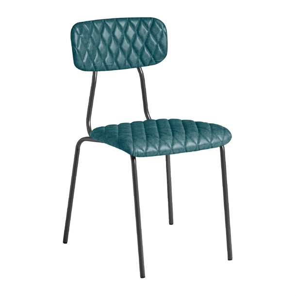 Kara Side Chair Vintage Teal (Pack of 2)