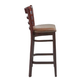 Sheldon Bar Stool Vintage Brown (2 Pack)
