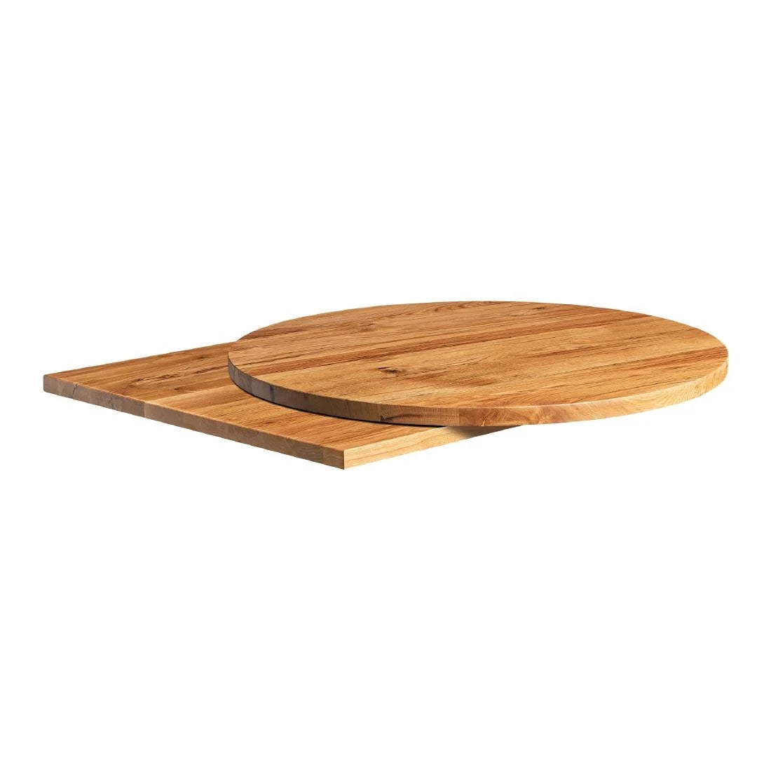 Solid Oak Natural Round Table Top 900mm