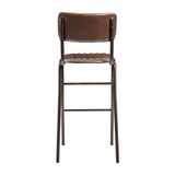 Tavo Stacking Bar Stool Vintage Brown (2 Pack)