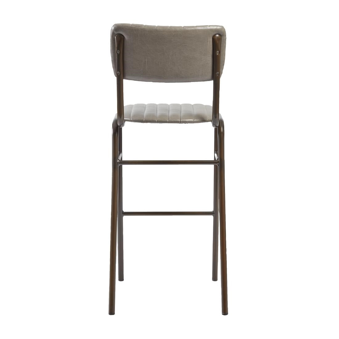 Tavo Stacking Bar Stool Vintage Dark Grey (2 Pack)