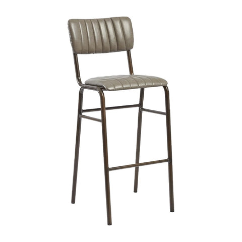 Tavo Stacking Bar Stool Vintage Dark Grey (Pack of 2)