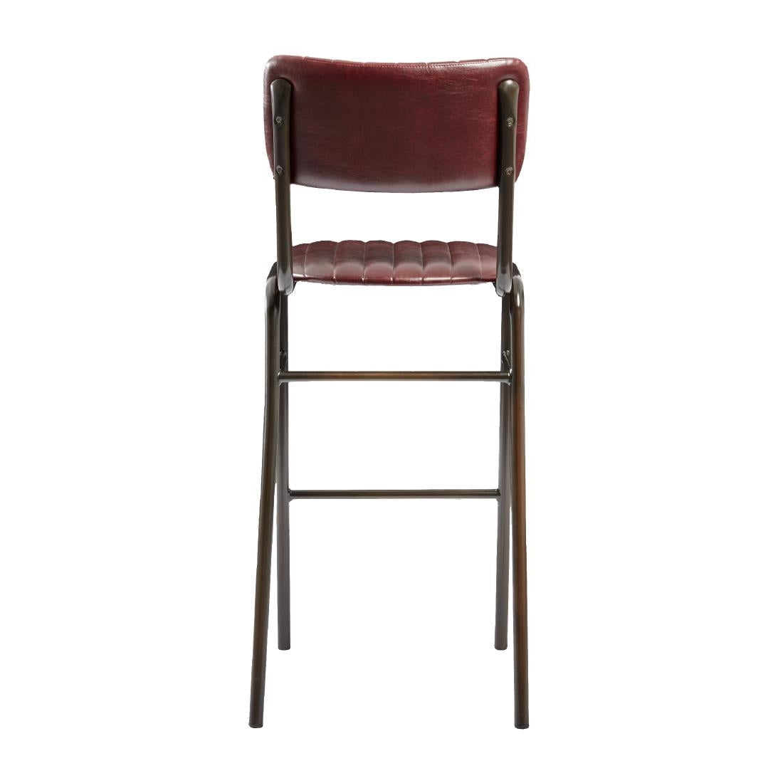 Tavo Stacking Bar Stool Vintage Red (2 Pack)