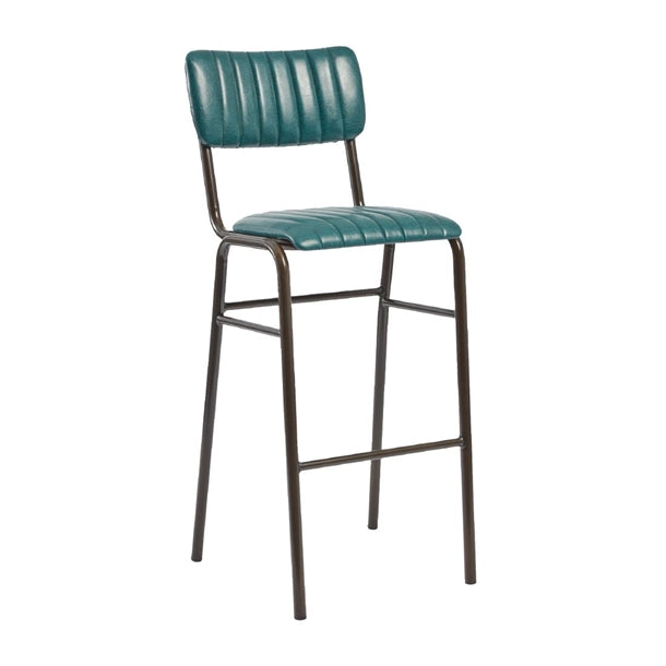 Tavo Stacking Bar Stool Vintage Teal (Pack of 2)