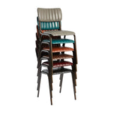 Tavo Stacking Side Chairs Vintage Tan (2 Pack)