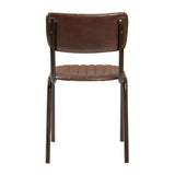 Tavo Stacking Side Chairs Vintage Brown (2 Pack)