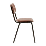 Tavo Stacking Side Chairs Vintage Tan (2 Pack)