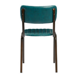 Tavo Stacking Side Chairs Vintage Teal (2 Pack)