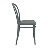 Victor Side Chairs Dark Grey (2 Pack)