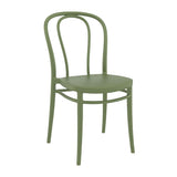 Victor Side Chairs Olive Green (2 Pack)