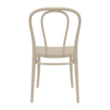 Victor Side Chairs Taupe (2 Pack)