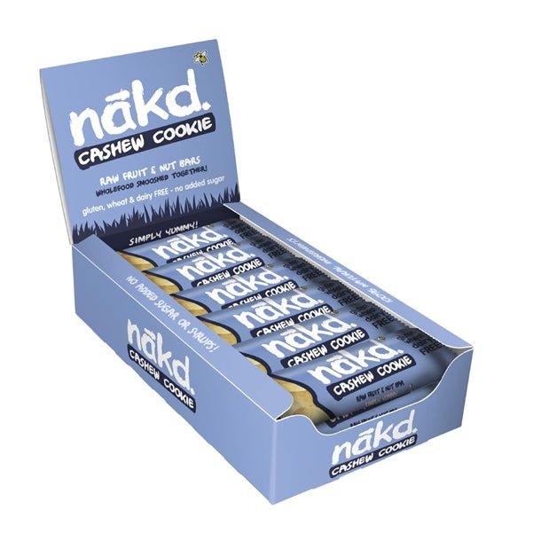 Nakd Bar Cashew Cookie 35g (Pack of 18)