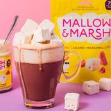 Mallow & Marsh Salted Caramel Marshmallow Pouches 100g (Pack of 6)