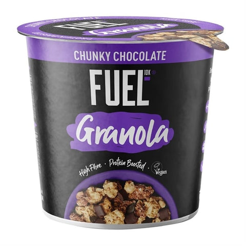 FUEL 10K Chocolate Chunks Granola 70g (Pack of 8)