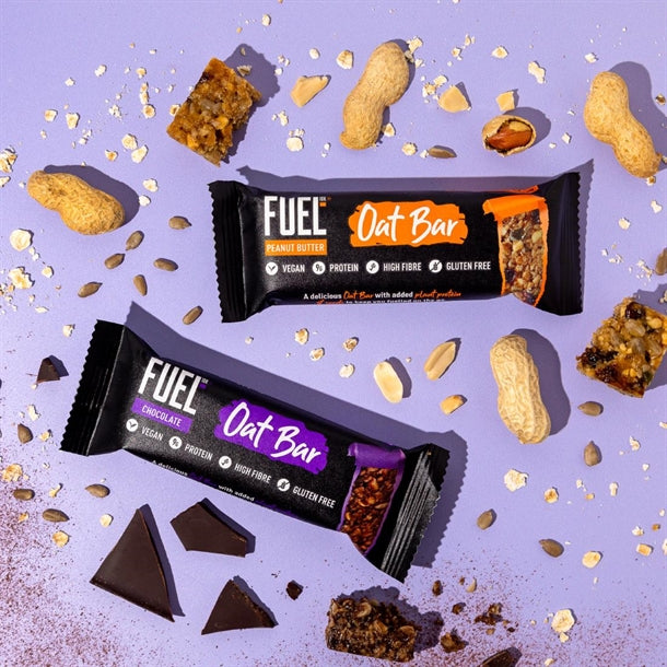 FUEL10K Peanut Butter Oat Bars 45g (Pack of 16)