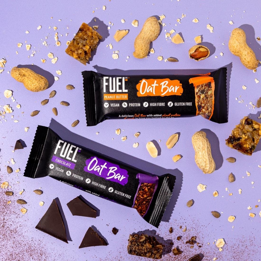 FUEL10K Peanut Butter Oat Bars 45g (16 pack)