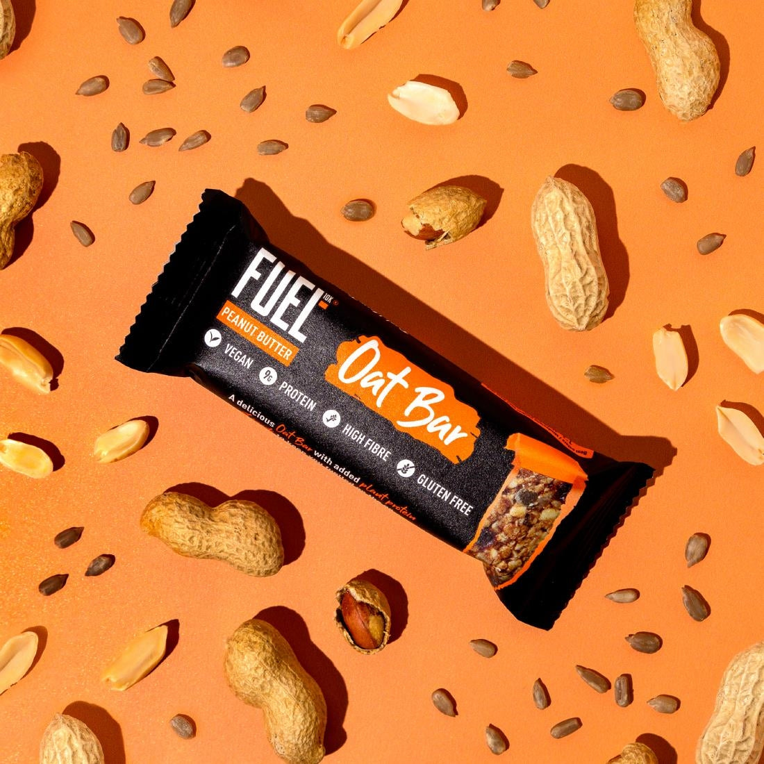 FUEL10K Peanut Butter Oat Bars 45g (16 pack)