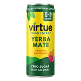 Virtue Yerba Mate - Peach and Raspberry 250ml (Pack of 12)