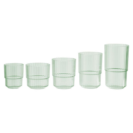 APS Linea Light Green Drinking Cups 300ml (48 Pack)