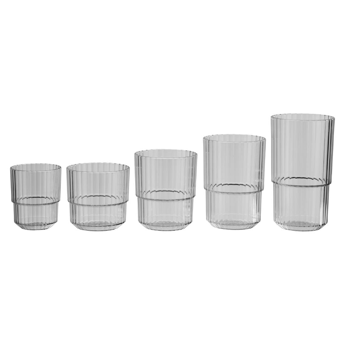 APS Linea French Grey Drinking Cup 300ml (48 Pack)
