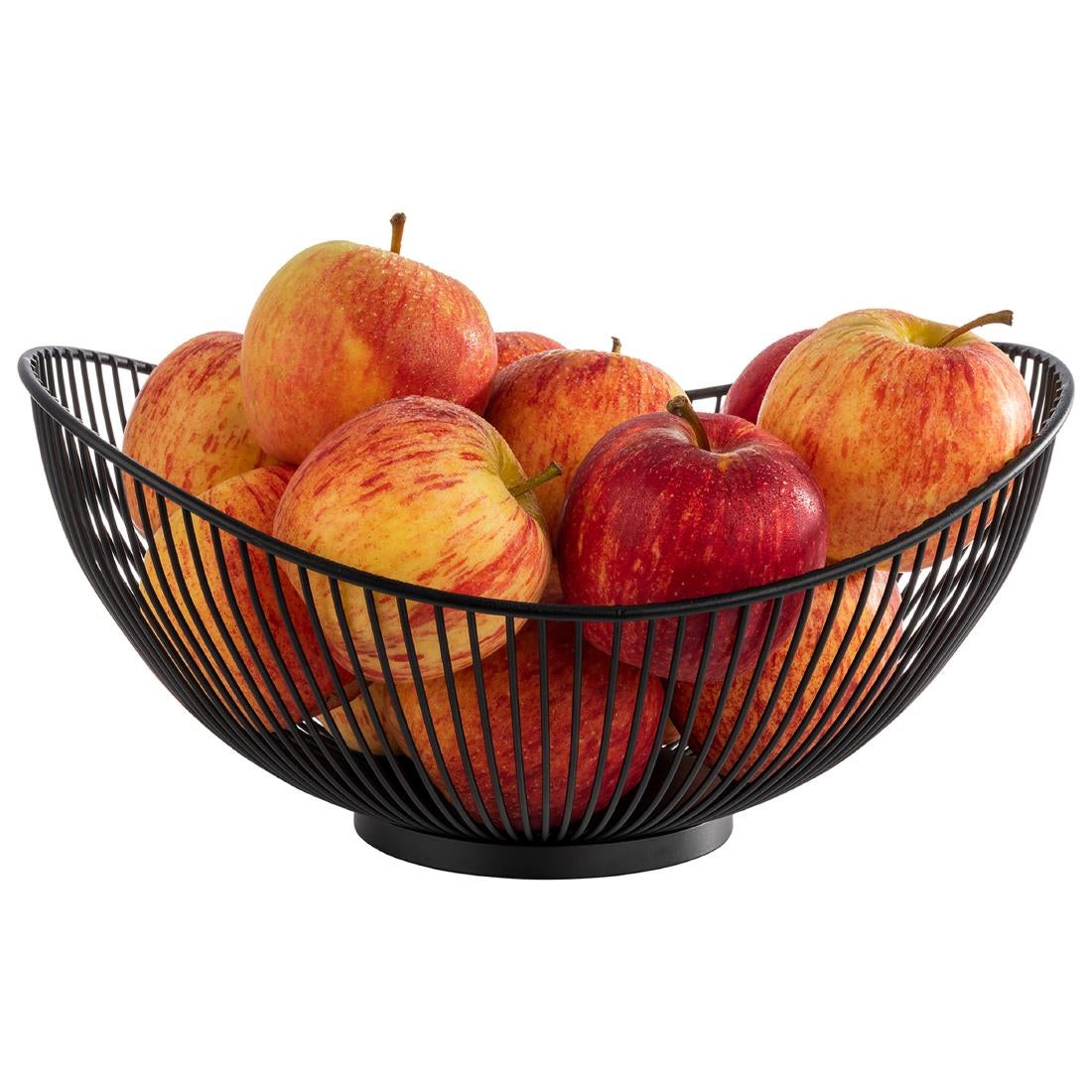APS Svart Black Mesh Basket 295x255x135mm